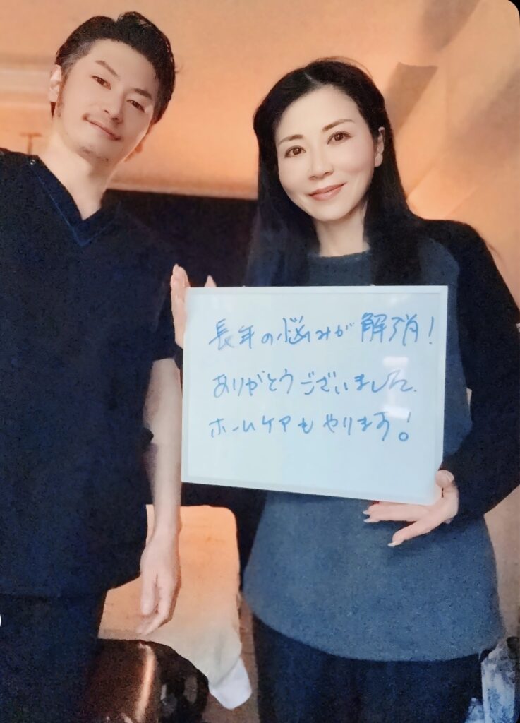 お客様の声|Skeletal Adjustment 南青山整体院